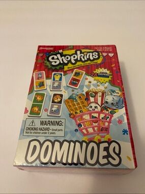 Shopkins Dominoes Game SEALED